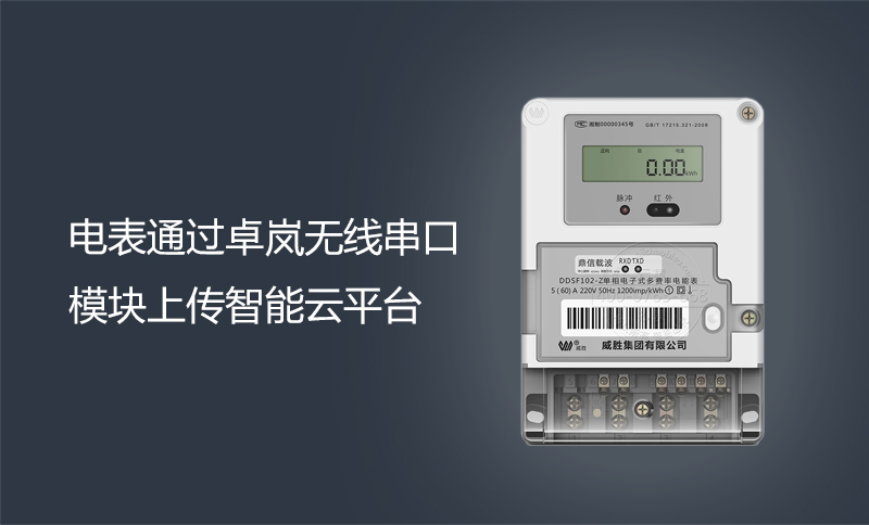 电表通过zoty中欧无线串口？樯洗悄茉破教